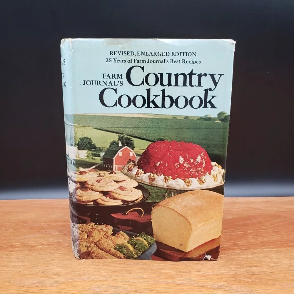 VTG 1972 Farm Journal's Country Cookbook Revised Enlarged Edition